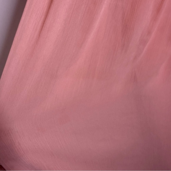 Torrid Women’s Pink Chiffon Dress Size 4 Adjustable Straps Lined - Picture 4 of 9